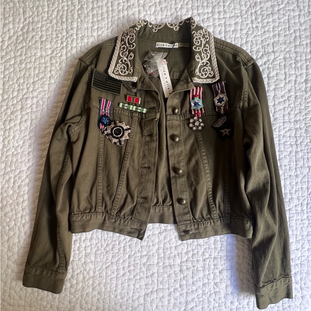 Olive Chloe Jacket by Alice + Olivia